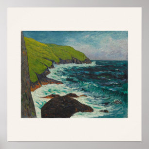 Poster As Falésias em Beg-ar-Fry por Maufra - Arte Costei