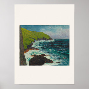 Poster As Falésias em Beg-ar-Fry por Maufra - Arte Costei
