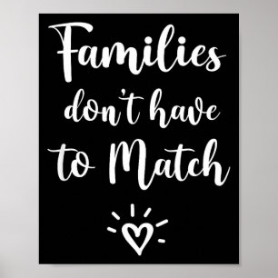 Poster As famílias não precisam combinar, Família de acol