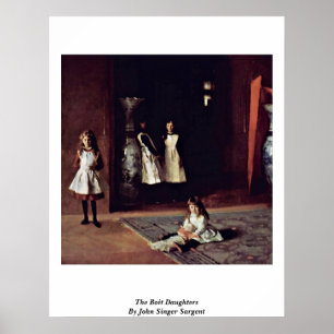 Poster As filhas de Boit por John Singer Sargent