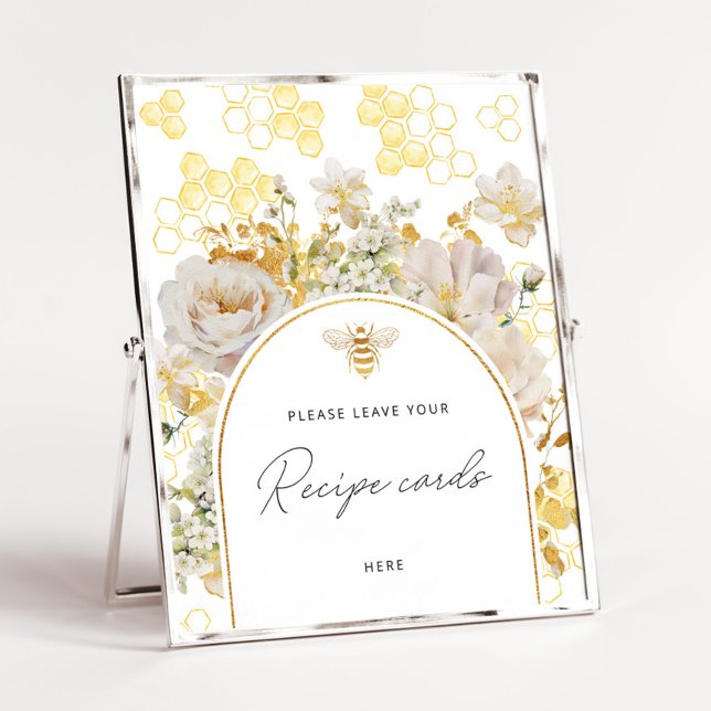 Poster As flores silvestres deixam seu cartão de receita  (Criador carregado)