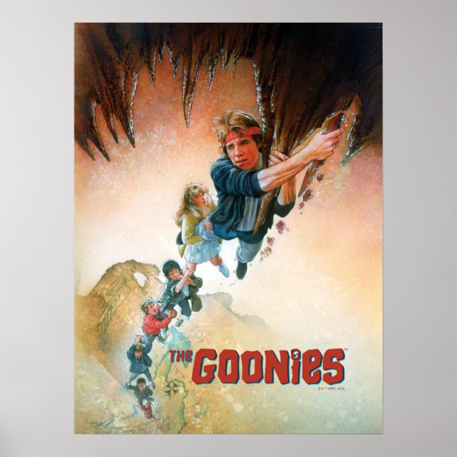 Poster As Goonies Caveram Arte Teatral (Frente)