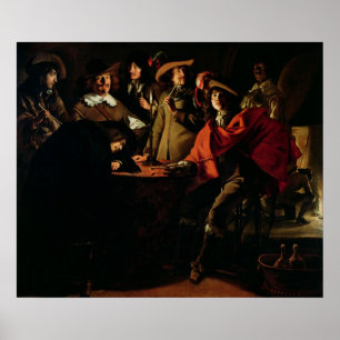 Pôster As guardas que fumam, 1643