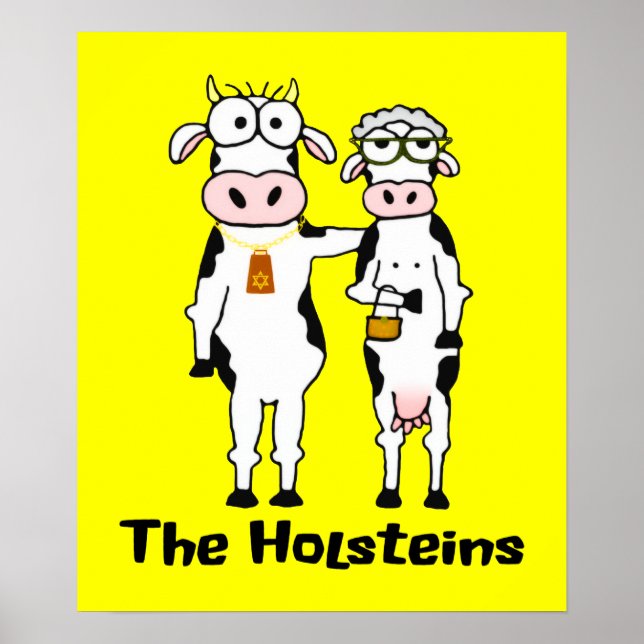 Poster As Holsteins (Frente)