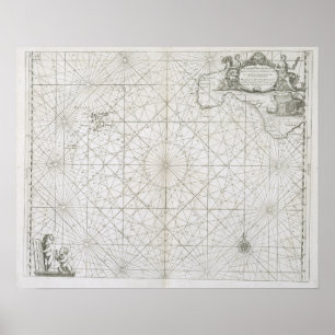 Poster As ilhas de Scilly & de Cornualha