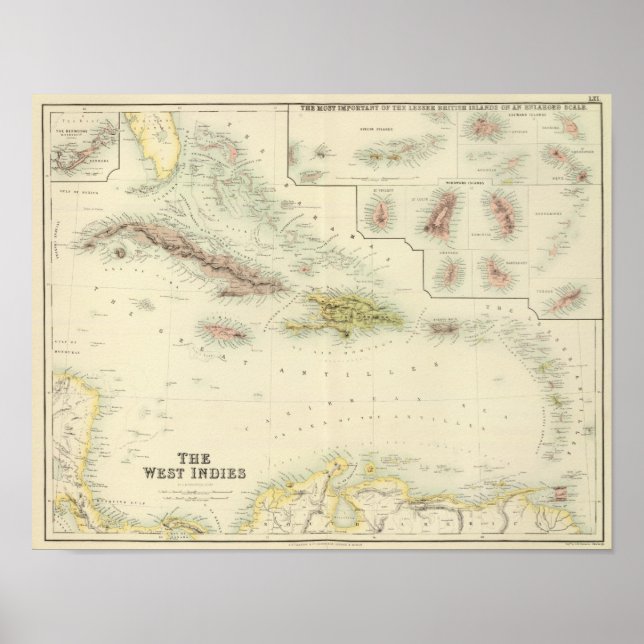 Pôster As Índias Ocidentais (Frente)