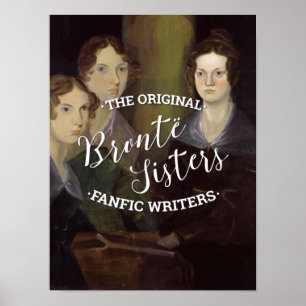 Pôster As Irmãs Bronte - Os Escritores Fanáticos Origin