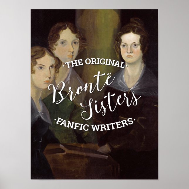 Pôster As Irmãs Bronte - Os Escritores Fanáticos Originai (Frente)