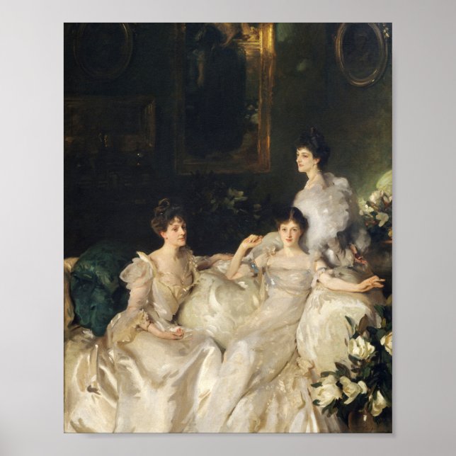 Poster As Irmãs Wyndham Lady Elcho, Sra. Adeane (Frente)