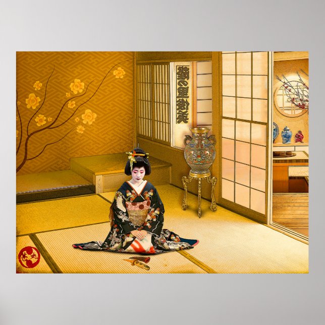 Poster As lágrimas da borboleta Madama (Frente)