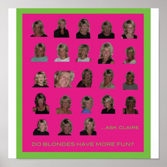 Pôster As loiras se divertem mais (Frente)