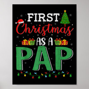 Poster As Luzes das Árvores de Natal Decorrem Engraçado P