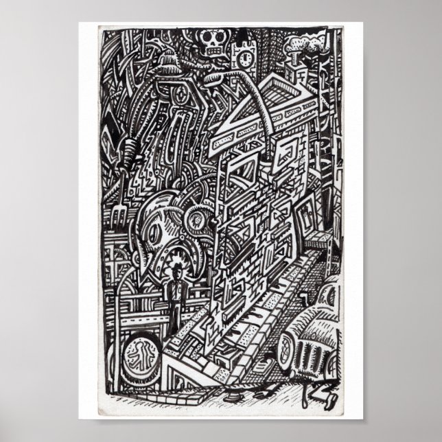 Pôster As mandíbulas do destino (Frente)