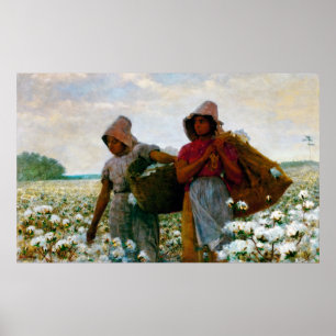 Poster As máquinas desbastadoras de algodão [local]