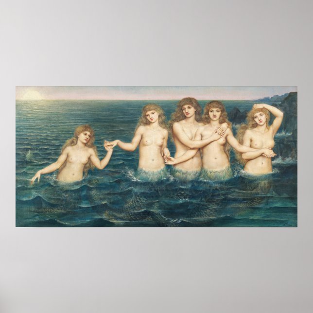 Poster As Marinhas | Evelyn De Morgan (Frente)