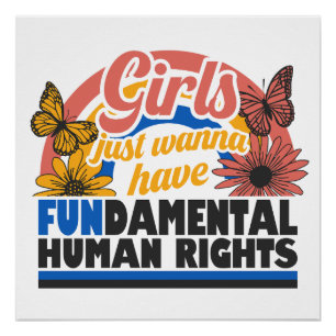 Pôster As Meninas Só Querem Ter Direitos Fundamentais