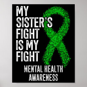 Poster As Minhas Irmãs Combatem-Se É A Minha Luta Contra 