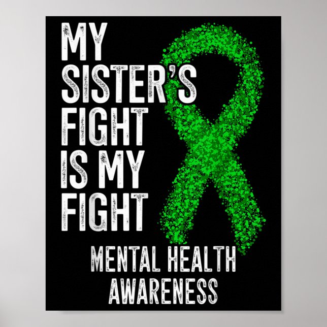 Poster As Minhas Irmãs Combatem-Se É A Minha Luta Contra  (Frente)