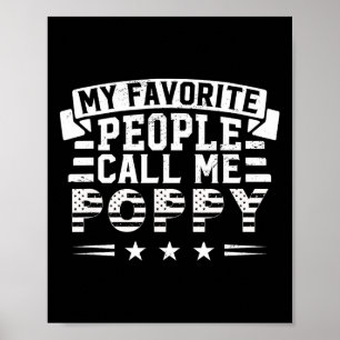 Poster As minhas Pessoas favoritas chamam-me Poppy Engraç