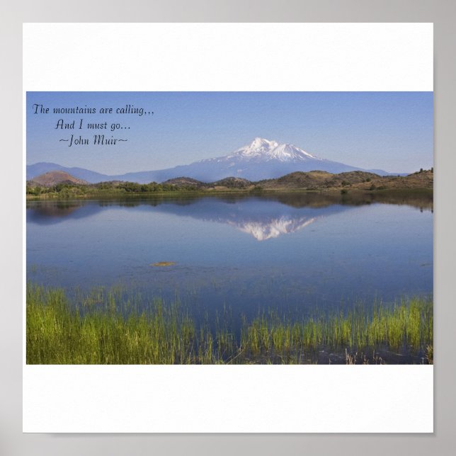 Pôster ~ As Montanhas Estão Ligando... ~ (Frente)