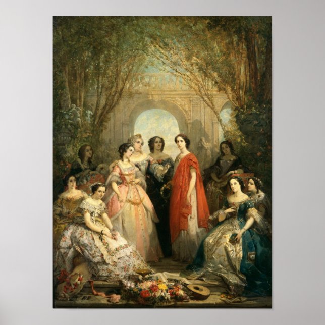 Pôster As Mulheres do Comedie Francaise (Frente)