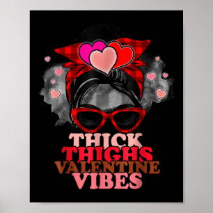 Poster As mulheres espessas coxas Namorados viciam Xadrez