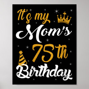 Poster As Mulheres Felicitam As Minhas Mães 75.º Aniversá