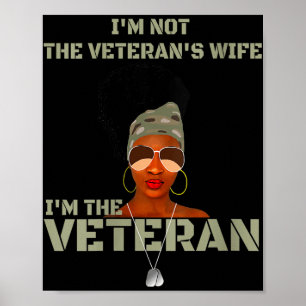 Poster As Mulheres Não Sou A Esposa Veterana Eu Sou O Vet