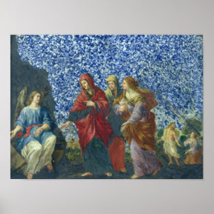 Poster As mulheres santamente no túmulo