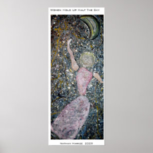 Pôster As mulheres sustentam a metade do céu Nathan
