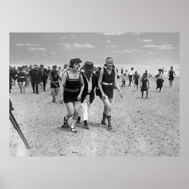 Poster As Mulheres Violam A Lei De Decência De maiô C. 19 (Frente)