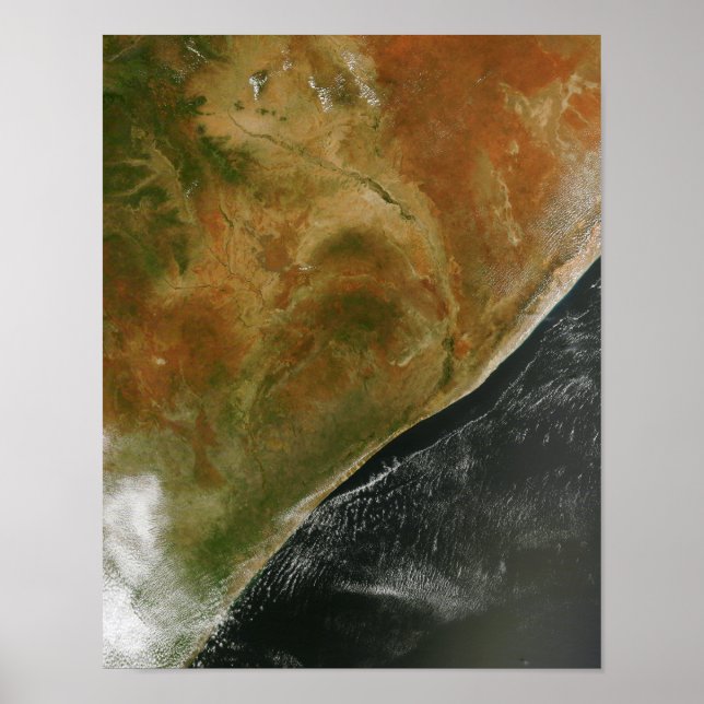 Poster As nações da África Oriental (Frente)