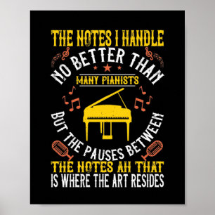 Poster As Notas Que Mantenho Não Melhor Do Que Muitos Pia