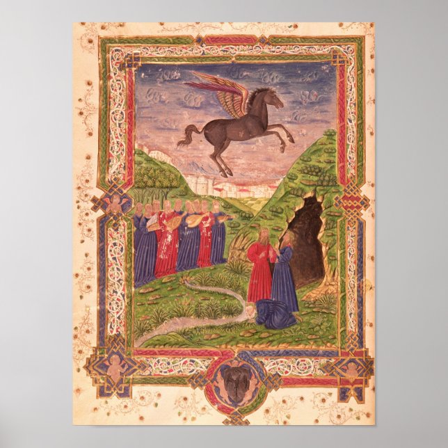 Pôster As nove musas de jogo (Frente)