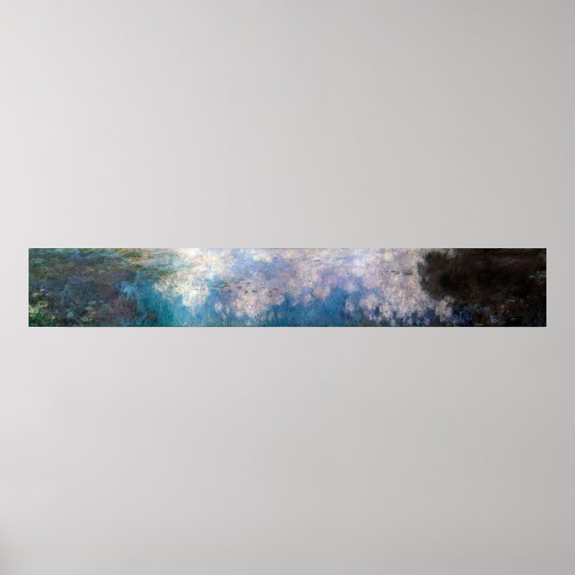 Poster As Nuvens, Claude Monet (Frente)