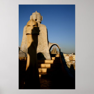 Pôster As obra-primas de Gaudi