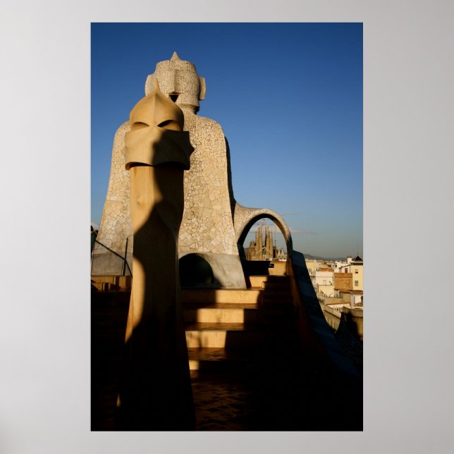 Pôster As obras-primas de Gaudi (Frente)