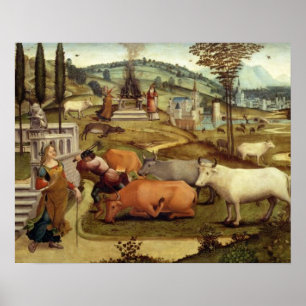 Pôster As Paixões de Pasiphae, esposa do Rei Minos do Cr