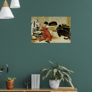 Poster As Peneiradoras de Trigo, arte fina,