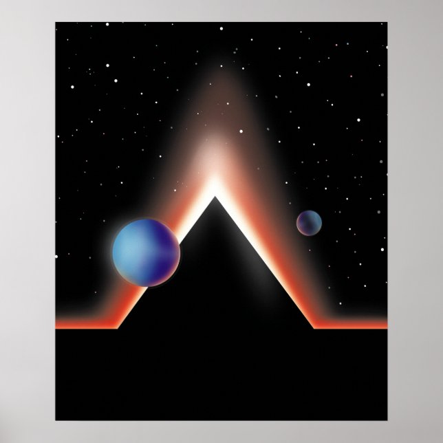 Poster As Planícies de Marte (Frente)
