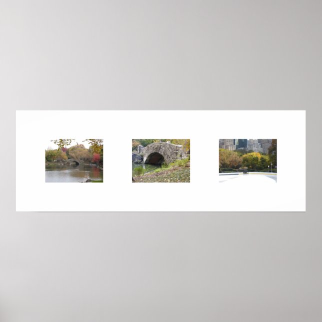 Pôster As Pontes Em Cor (Frente)