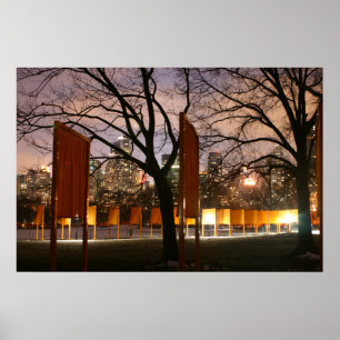 Pôster As portas, NYC, em fevereiro de 2005