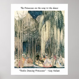 Poster As princesas a caminho da dança Kay Nielsen