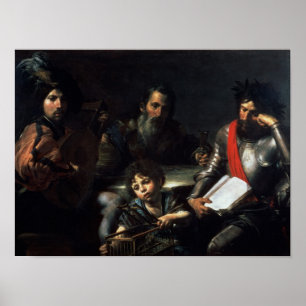 Pôster As quatro idades do homem, c.1626-7