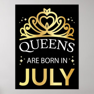 Poster As Rainhas Estão Nasceres Em Julho I