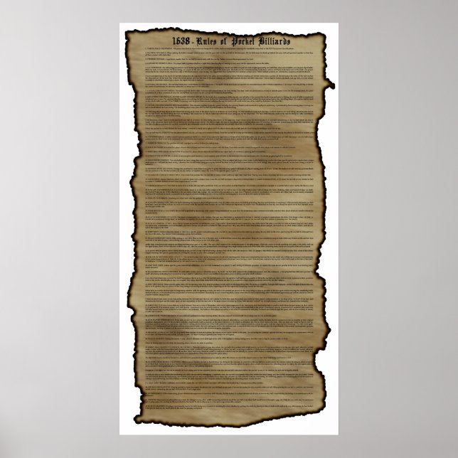 Pôster As Regras de Piscina (Frente)