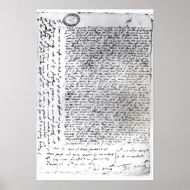 Pôster As remessas escritas de Sir Francis Drake (Frente)