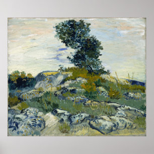 Pôster As rochas por Vincent van Gogh