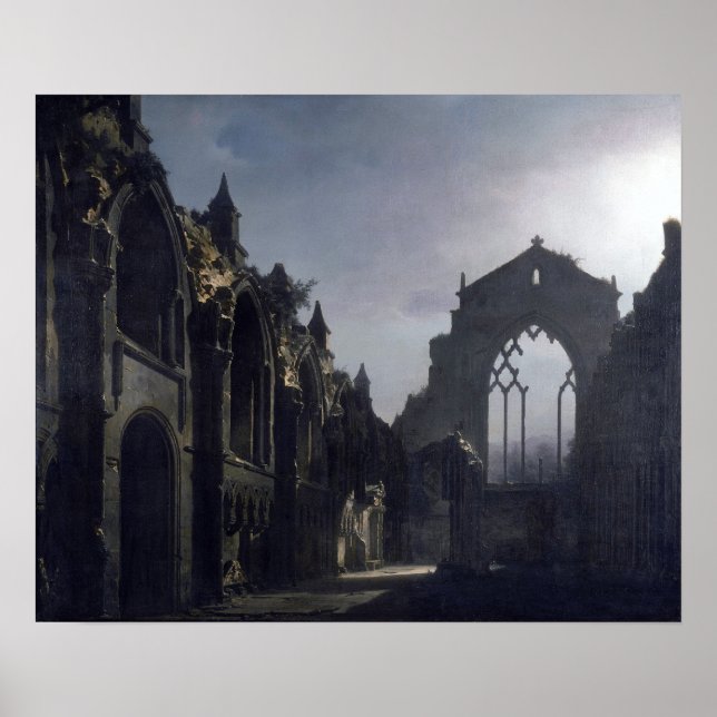 Pôster As ruínas da Capela do Holyrood (Frente)