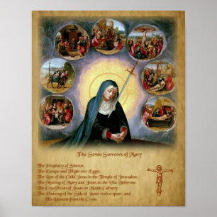 Poster As sete amarguras de Mary.